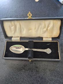 Sterling Silver Spoon Sheffield 1969
