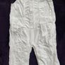 French designer Taille 0 74cm christening all in one dungarees Image 2