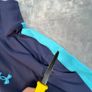 Under Armour Storm Large Men's Golf Pullover 1/4 Zip Blue Navy Aqua Image 10