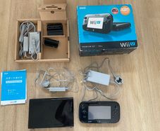 Modded Nintendo Wii U 32GB CIB Premium Pack with 128GB SD, Aroma, English Menu, Free Games and Retro Games NES SNES N64 PS1 SEGA