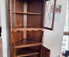 Corner Cabinet Ethan Allen Heirloom Maple Corner Cabinet