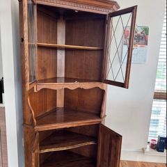 Corner Cabinet Ethan Allen Heirloom Maple Corner Cabinet