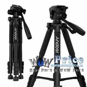 20722 Andoer TTT-663N Travel Camera Tripod 57.5inch