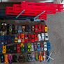 Hot wheels transporter and hot wheels model cars Image 3