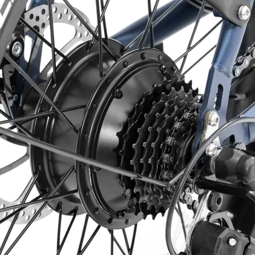TOUROLL S2 Folding Fat Tire Electric Bike