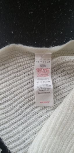 Cream Poncho