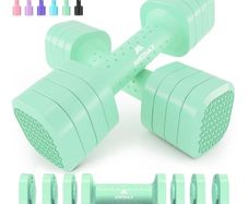 Adjustable Dumbbells Set, 1kg 2kg 3kg 4kg 5kg Dumbbell Pair, 4-in 1 and 5 in-1 Weights Dumbbells Set Women Men, Free Weights for Home Gym, Workout Hand Weights for Strength Training