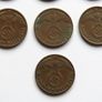 Germany 1939 Complete (all 7 ) Mint Marks set 1 Reichspfennigs Image 3