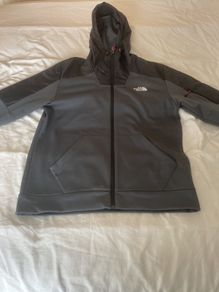 North face tracksuit top hoodie large