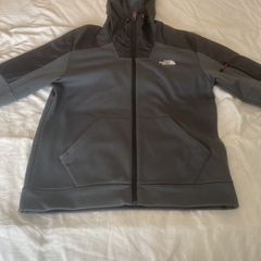 North face tracksuit top hoodie large