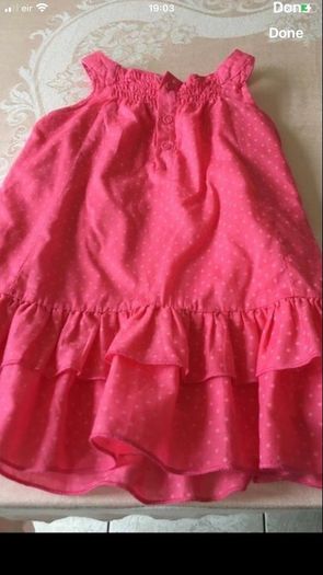 Girls stunning dress 9/12 mths
