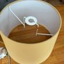 Mustard Yellow Home Decor Set   2x Tripod Lamps, Large Shade & Magazine Holder Image 7