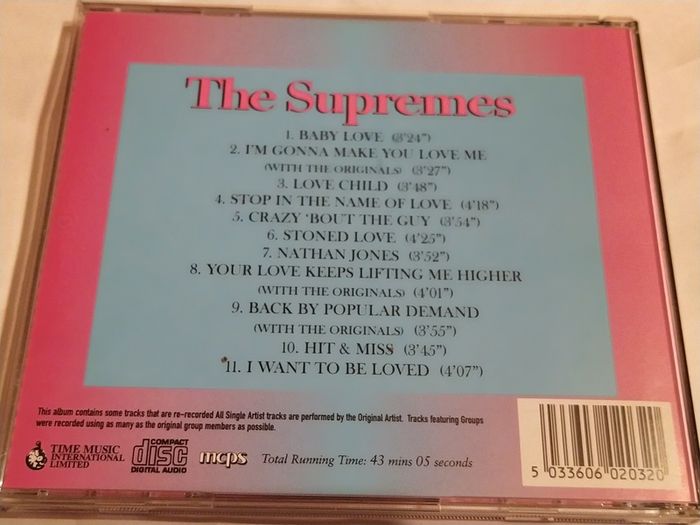 The Supremes Cd