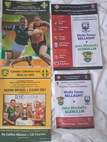 GAA County Final Programmes X 4
