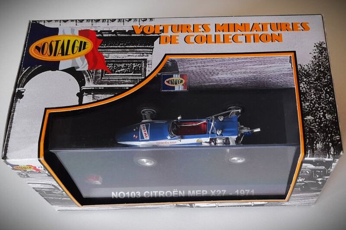 Diecast Model Citroen MEP X27 '71-- Collectable by NOSTALGIE 1:43