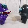 Among Us Crewmate Imposter Action Figurine Purple Monster Toy With Egg Hat Sloth Image 2