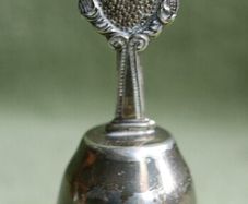 Vintage Silver Plated Bell