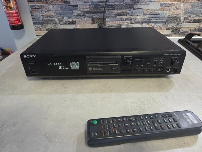SONY minidisc deck MDS-JE510