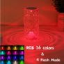 Touch/remote dimmable led crystal table lamp for bedroom 16 colours Image 6