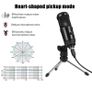 Professional USB Condenser Microphones For PC Computer Laptop Singing Gaming Streaming Recording Studio YouTube Video Microfone Image 4