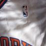Vintage Adidas New York Knicks #42 David Lee White Jersey Image 9