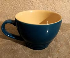 Le Creuset Large Coffee Cup in Deep Teal