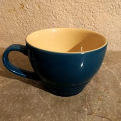 Le Creuset Large Coffee Cup in Deep Teal