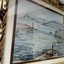 Signed Irish Fine Art print  by R. W. Young "Carnlough at Co.Antrim" Image 2