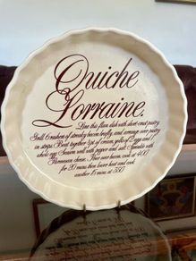 Vintage T.G. GREEN CHURCH GRESLEY England Quiche Lorraine Pie Oven Dish