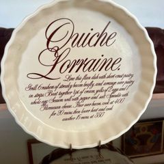 Vintage T.G. GREEN CHURCH GRESLEY England Quiche Lorraine Pie Oven Dish