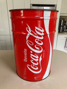 Coca Cola Bin Italian 80's Rare