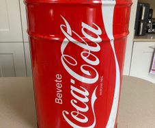 Coca Cola Bin Italian 80's Rare