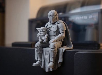 Desk Buddy - Mandalorian & Grogu - Star Wars