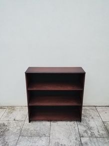 Mahogany-effect book
