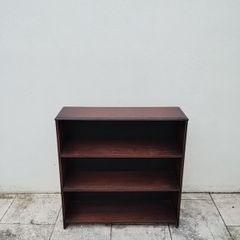 Mahogany-effect book