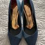 Ted Baker Blue Denim Court Shoes-Size 36 - New in Box Image 5