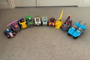 Paw Patrol figures and vehicles