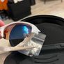 Oakley Flak Jacket XLJ Sunglasses - White Image 3