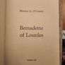 Bernadette Of Lourdes.  By Maurice A. O'connor.  Paperback In Good Condition. Image 3