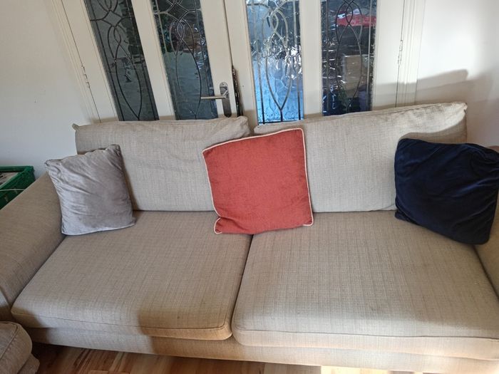2-seater sofa - 240cm x 94cm x 80cm