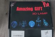 3d lamp plane