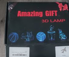 3d lamp plane