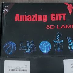 3d lamp plane