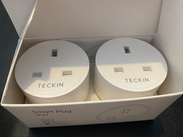 Teckin SP27 WiFi smart plugs, 2-pack boxed