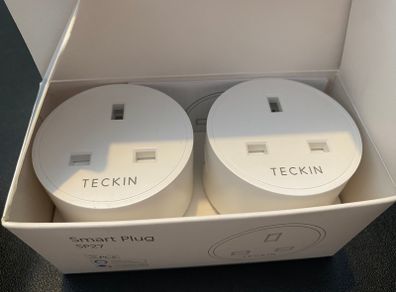 Teckin SP27 WiFi smart plugs, 2-pack boxed