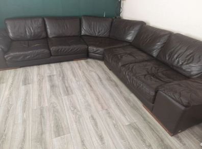 corner sofa and recliner armchair