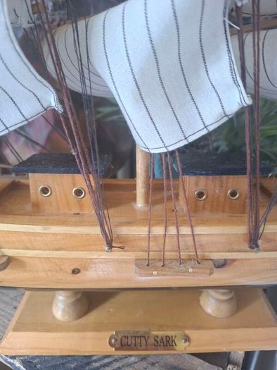 Vintage wooden ship