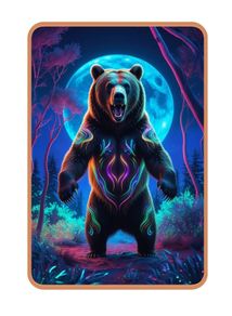 1 Troy Oz Copper Art Bar Fantasy Animals Series