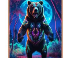 1 Troy Oz Copper Art Bar Fantasy Animals Series