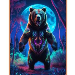 1 Troy Oz Copper Art Bar Fantasy Animals Series